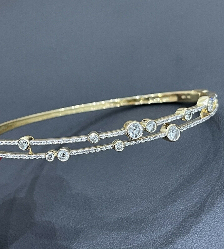 Single stone one carat bracelet 
