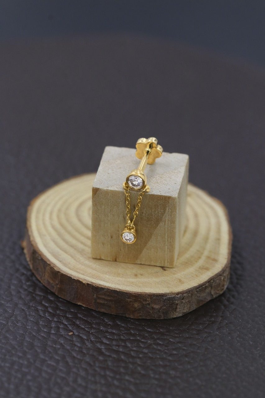 Diamond Cartilage Piercings Earrings