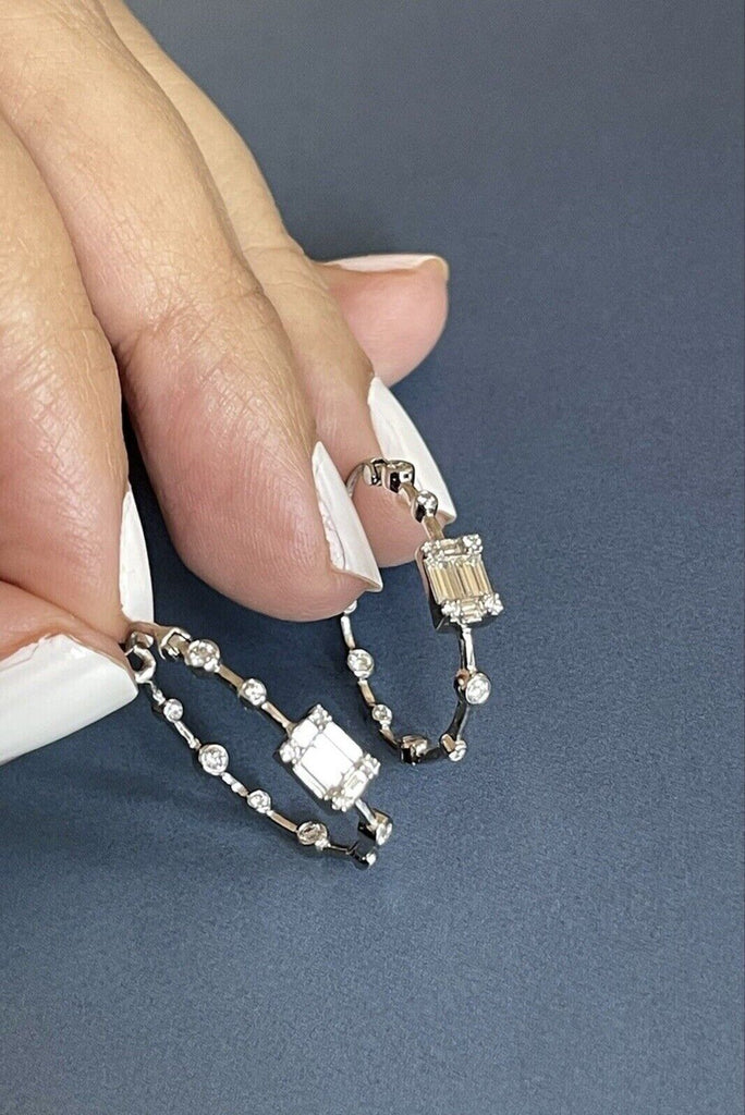 Cervin Blanc diamond earrings 