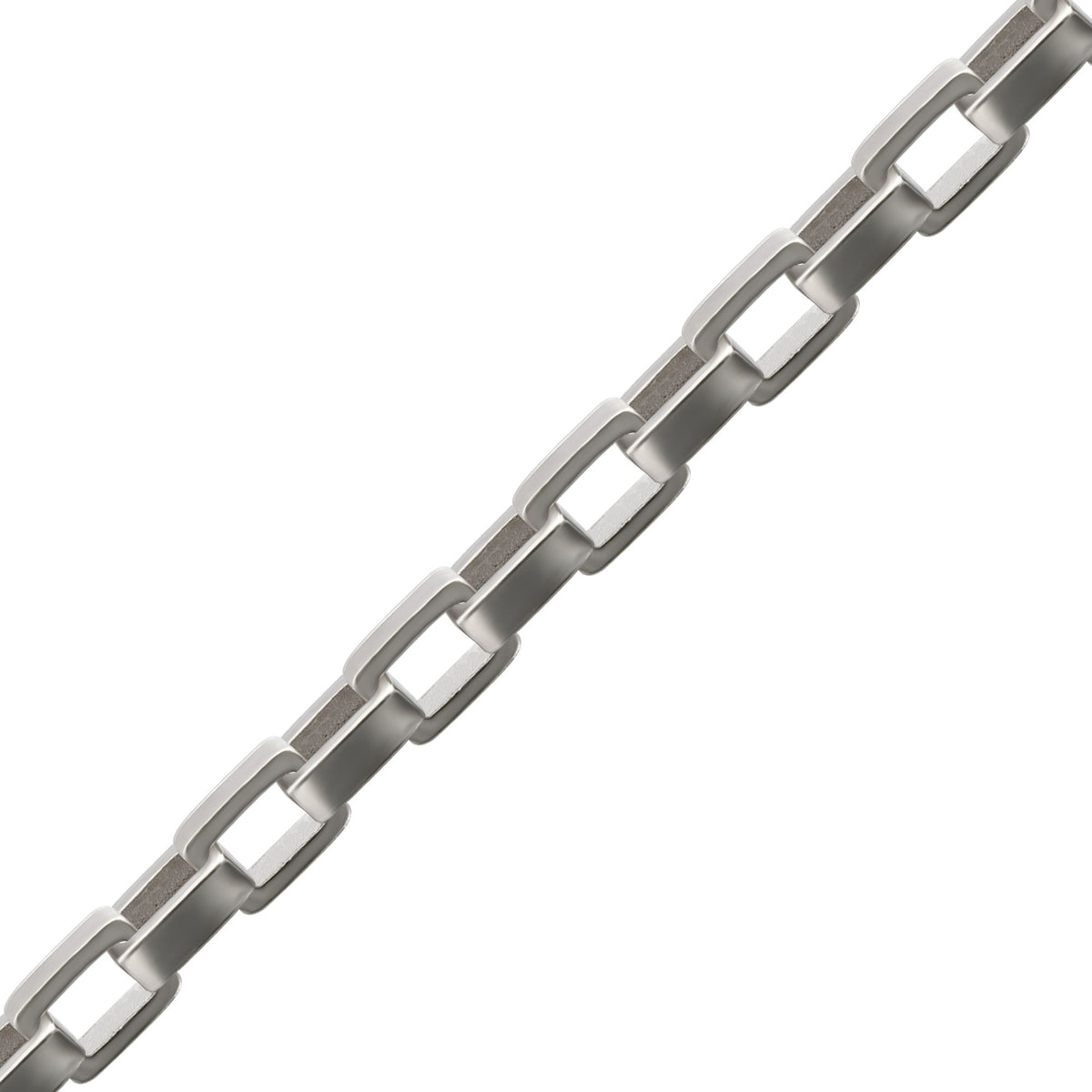 14ct White Gold Paper Chain – London Diamond Online