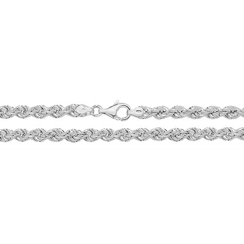 SILVER ROPE CHAIN 32 inch 73.2g